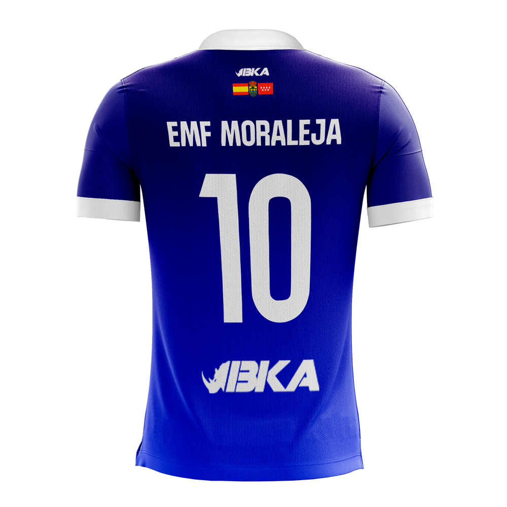 Camiseta sublimada jugador trasero